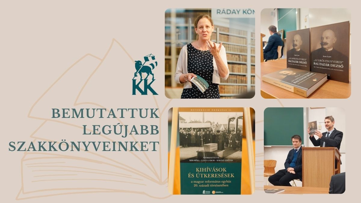 Bemutattuk legújabb szakkönyveinket