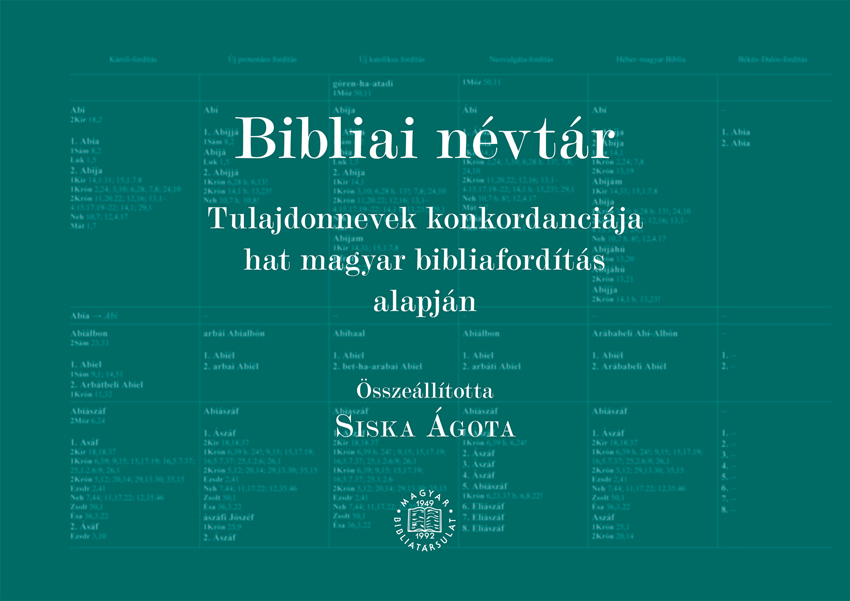 Bibliai névtár