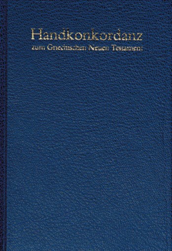 Handkonkordanz zum griechischen Neuen Testament