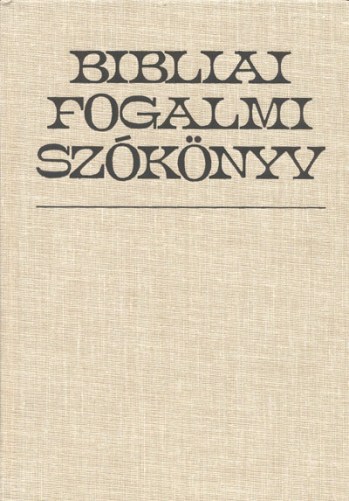 Bibliai fogalmi szókönyv