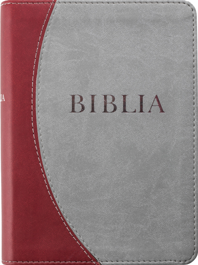 Biblia (RÚF 2014), középméret, puhatáblás, varrott, bordó